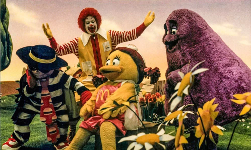 Papa Burger turma de Ronald McDonald MC Lanche Feliz brinquedo