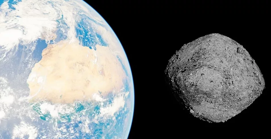 Asteroide Bennu contém mineral raro e elementos essenciais para a vida